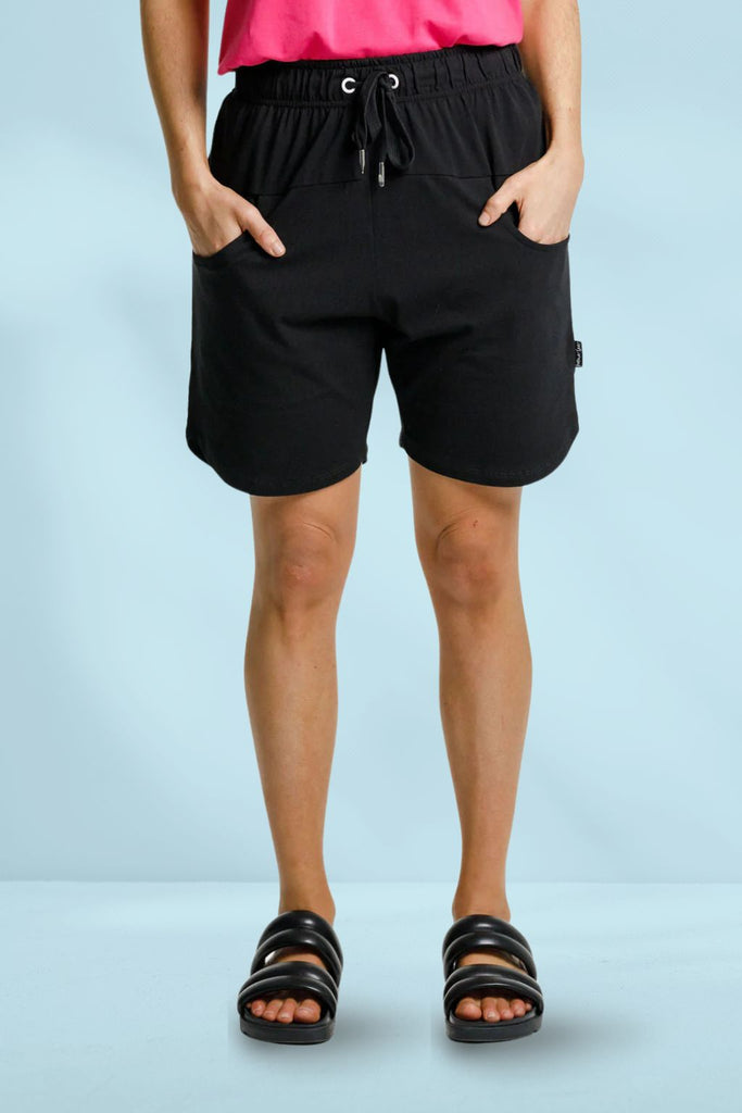 Home-Lee Apartment Shorts Black Matte X From BoxHill