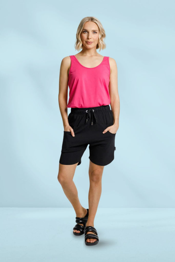 Home-Lee Apartment Shorts Black Matte X From BoxHill