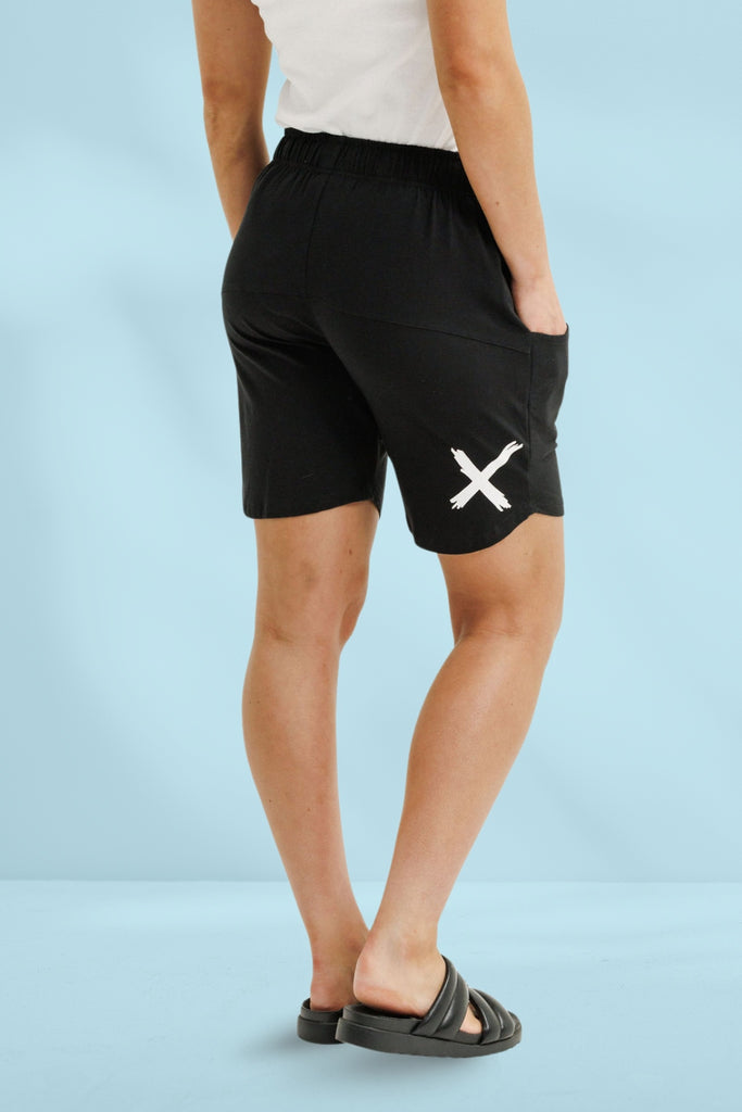 Homelee Apartment Shorts Black White X From BoxHill