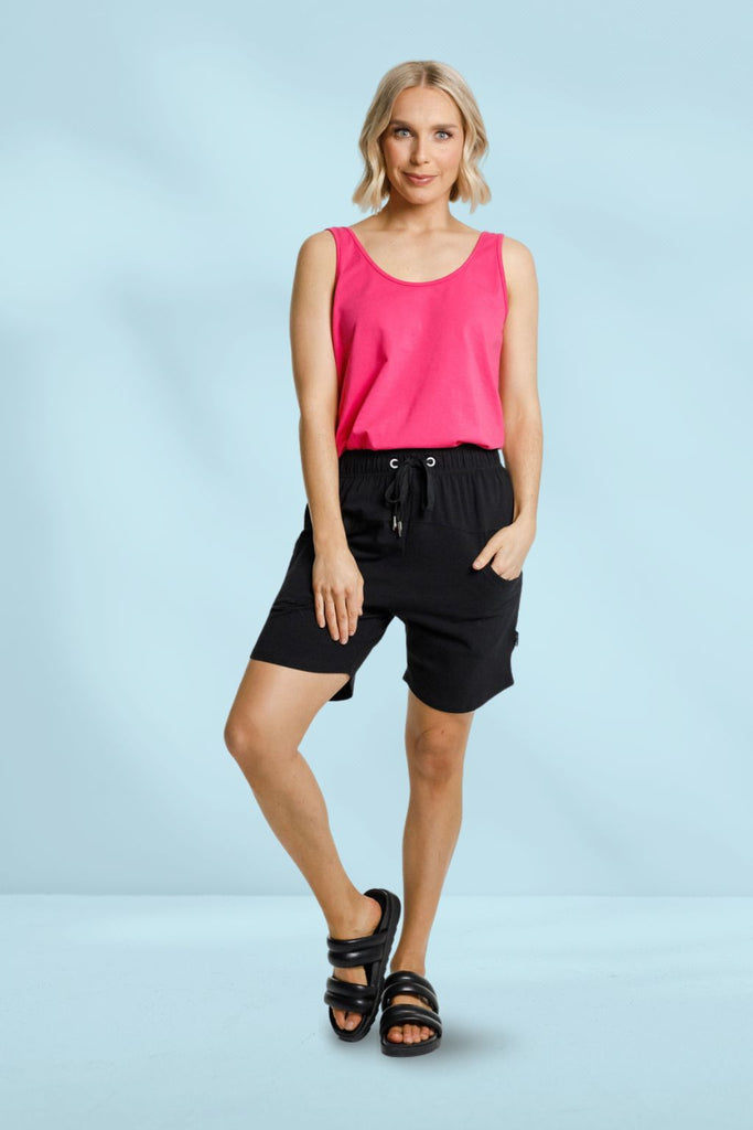 Home-Lee Apartment Shorts Black White X From BoxHill