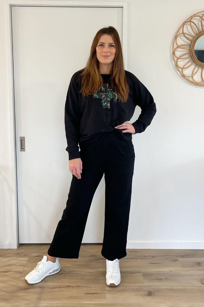 Homelee Avenue Pants Black Matte X Home-Lee