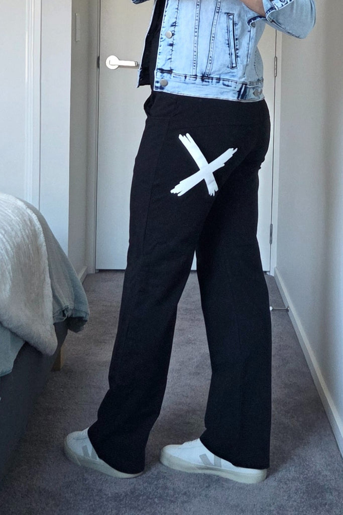 Homelee Avenue Pants Black White X From BoxHill