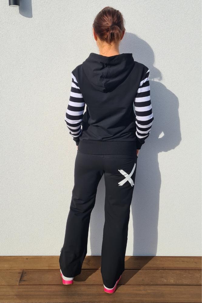 Home-Lee Avenue Pants Black White X From BoxHill