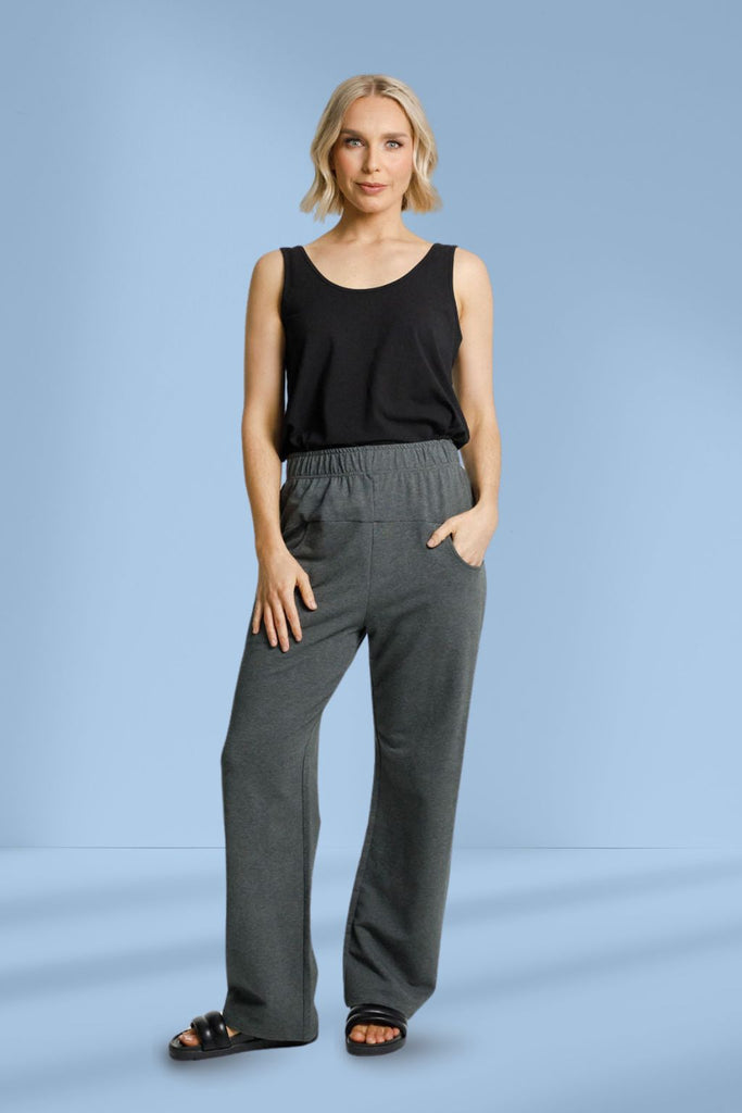 Homelee Avenue Pants Charcoal White X From BoxHill