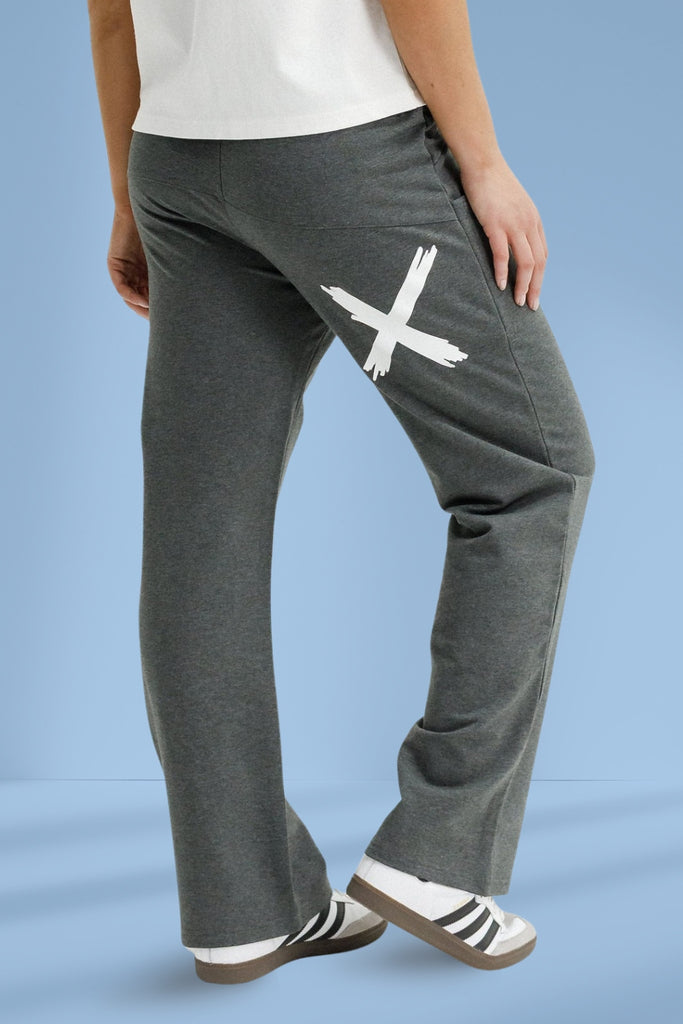 Homelee Avenue Pants Charcoal White X From BoxHill