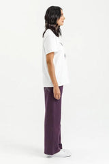 Homelee Avenue Pants Plum with Tonal Matte X From BoxHill