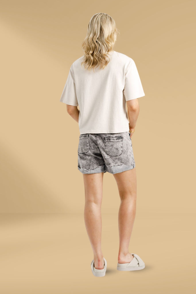 Homelee Becky Tee Ivory With Blossoms From BoxHill