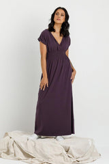 Homelee Cora Dress Plum From BoxHill