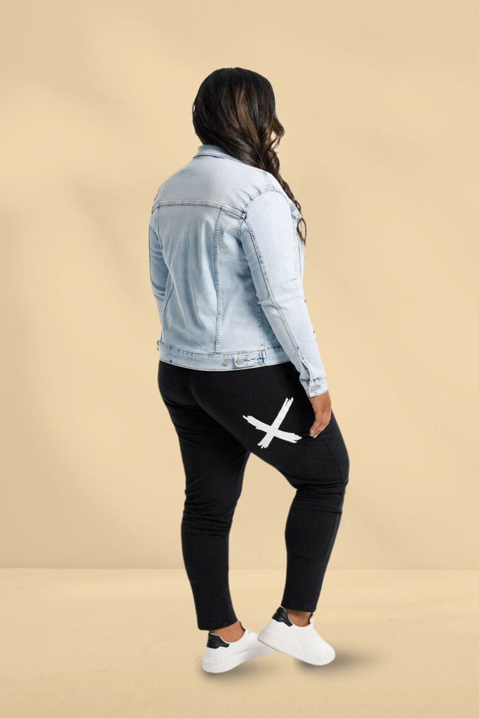 Home-Lee Denim Jacket Snow Wash From BoxHill