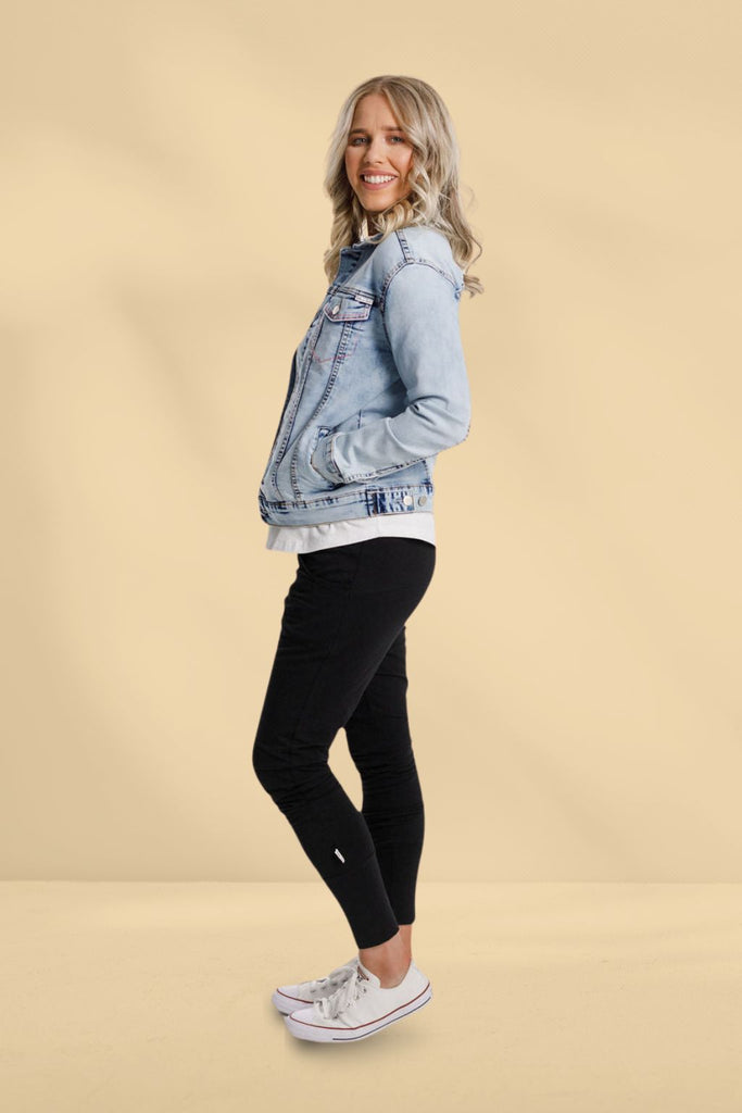 Home-Lee Denim Jacket Snow Wash From BoxHill