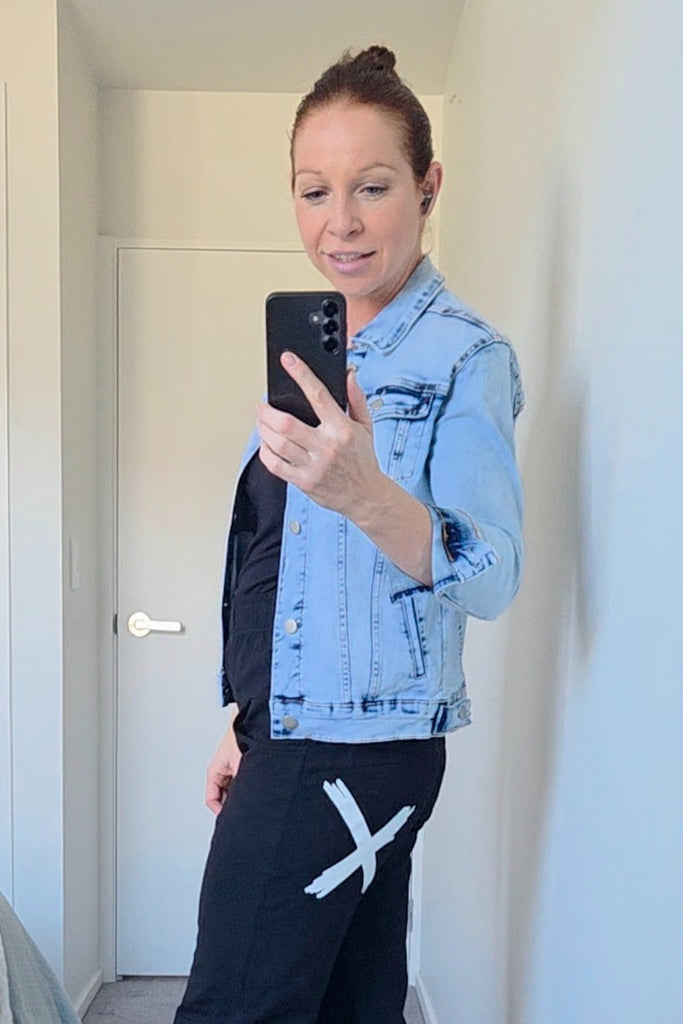 Homelee Denim Jacket Snow Wash From BoxHill