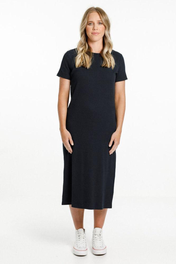 Homelee Dylan Dress Black From BoxHill