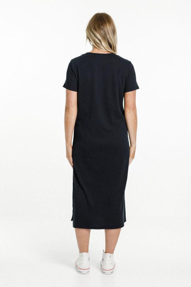 Homelee Dylan Dress Black From BoxHill