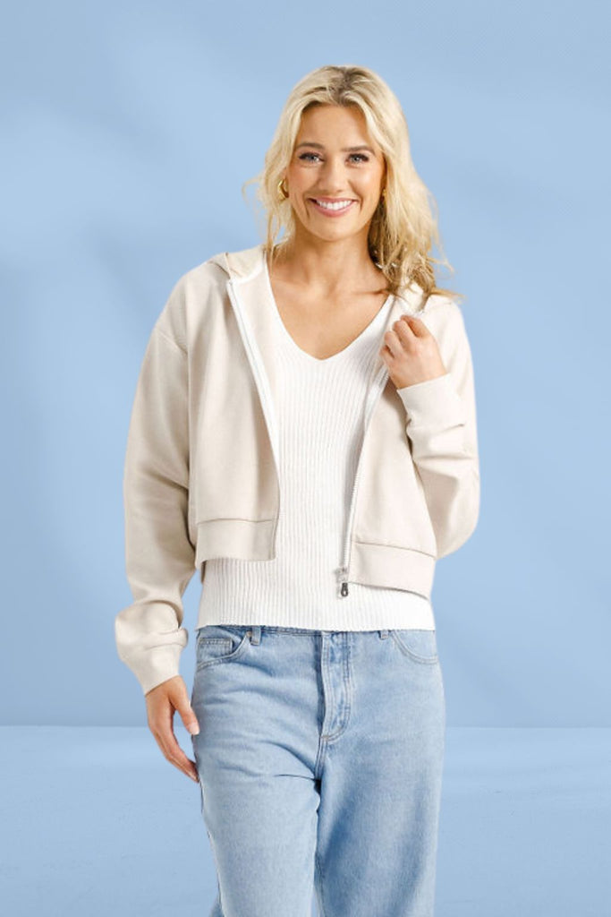 PRE-ORDER Homelee Emily Jacket Ivory From BoxHill