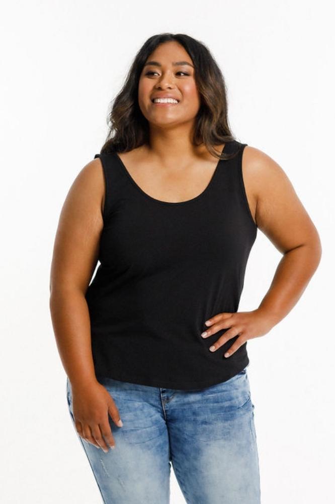 Home-Lee Frankie Top Black From BoxHill