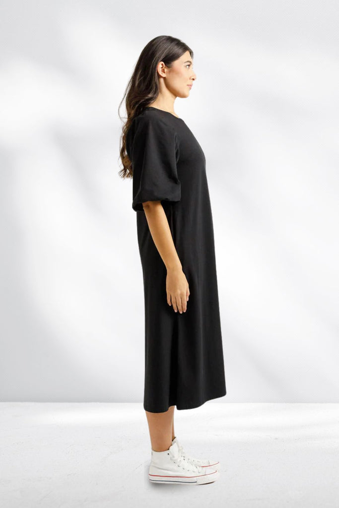 Homelee Ivy Midi Dress Black From BoxHill