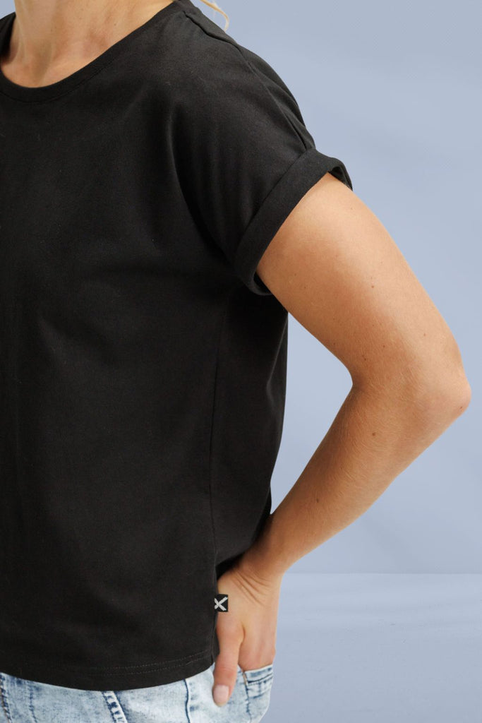 Homelee Jackie Tee Black From BoxHill