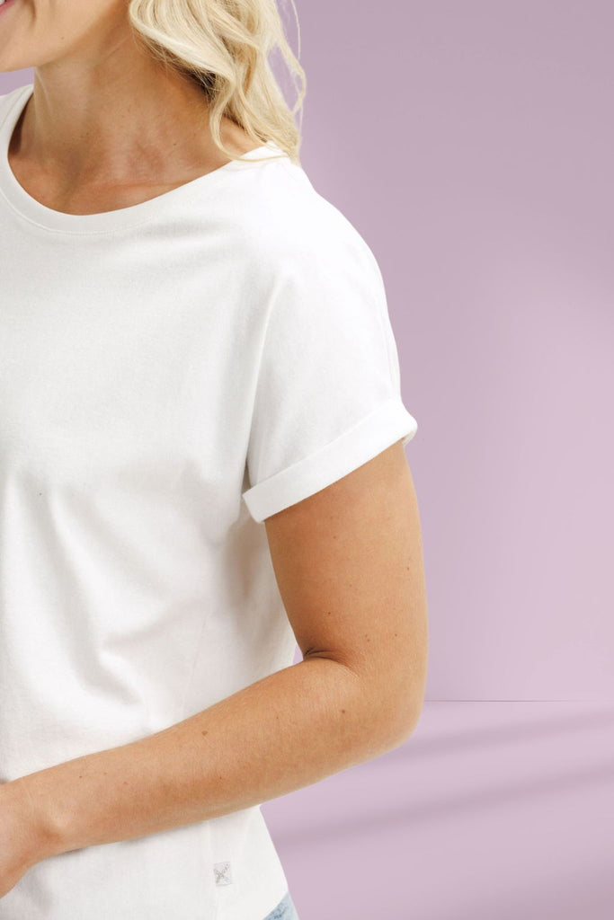 Homelee Jackie Tee Vanilla From BoxHill