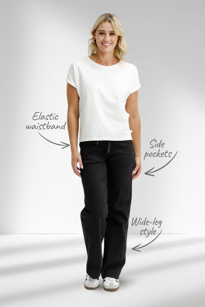 Homelee Jennifer Jeans Jet Black From BoxHill