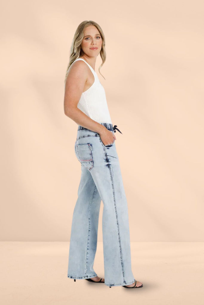 Home-Lee Jennifer Jeans Snow Wash From BoxHill