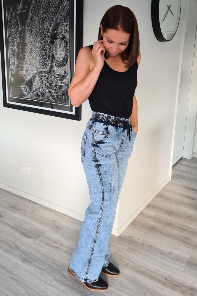 Home-Lee Jennifer Jeans Snow Wash From BoxHill