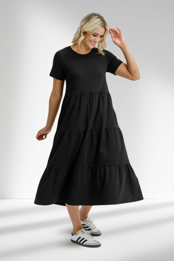 Homelee Kendall Dress Black From BoxHill