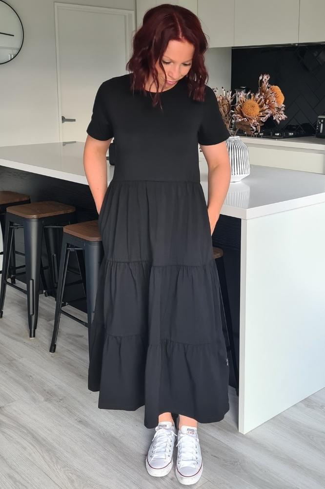 Home-Lee Kendall Dress Black From BoxHill