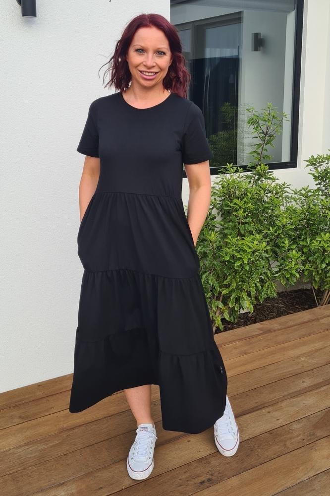 Home-Lee Kendall Dress Black From BoxHill
