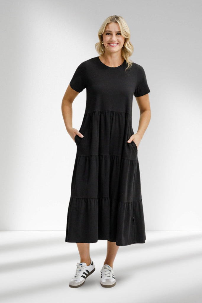 Homelee Kendall Dress Black From BoxHill