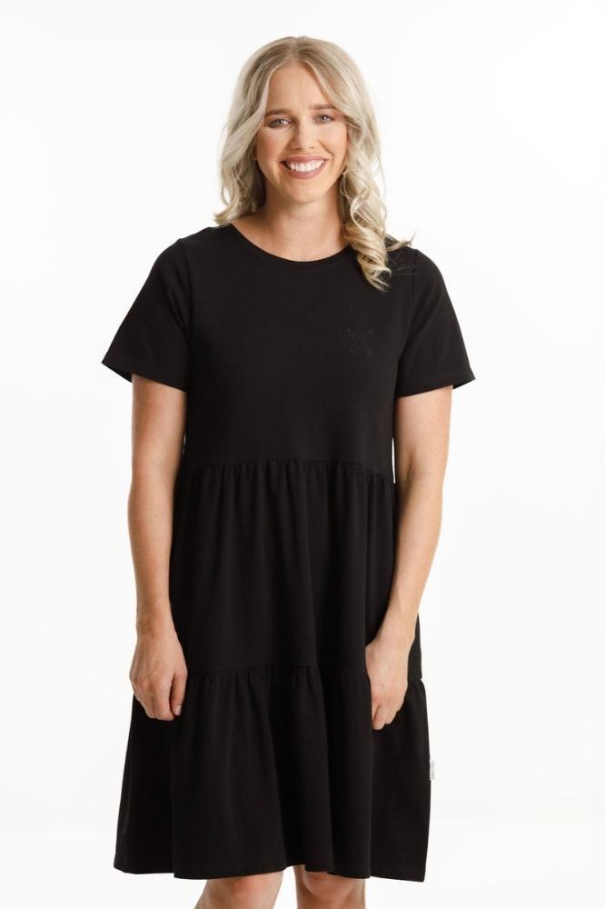 Home-Lee Kylie Dress Black From BoxHill