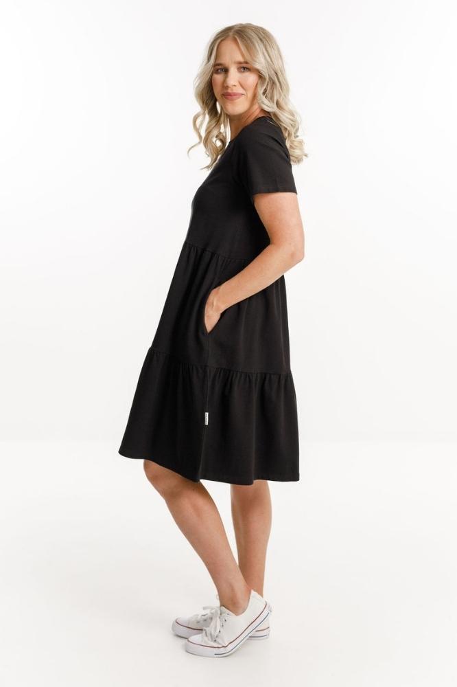 Home-Lee Kylie Dress Black From BoxHill