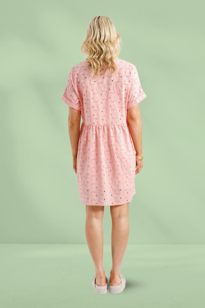 Homelee Lolo Dress Pink Blooms From BoxHill