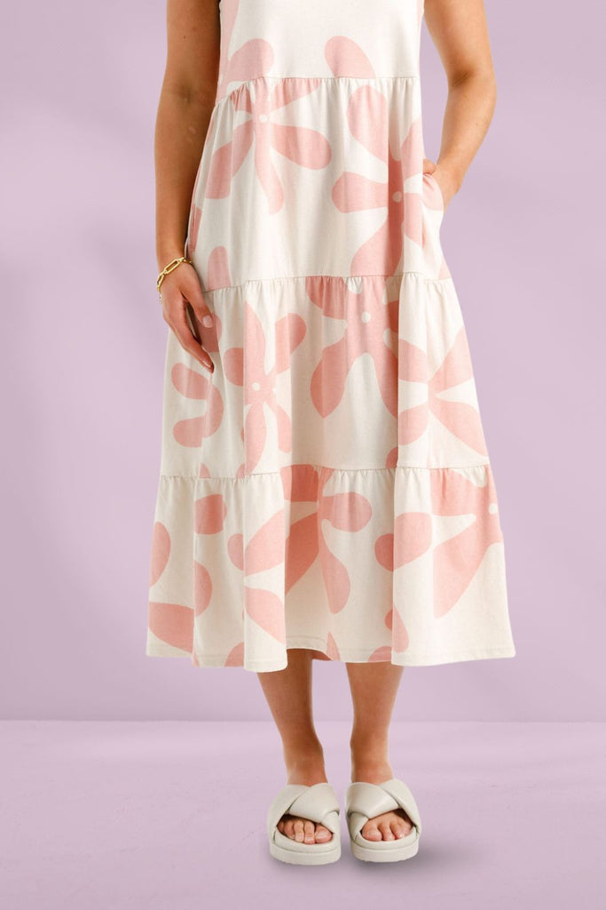 Homelee Maddie Dress Blossom Daisies From BoxHill