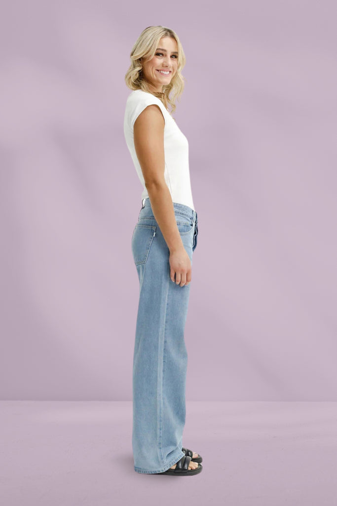 Homelee Oliver Jeans Stonewash From BoxHill