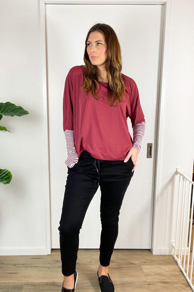 Home-Lee Weekender Jeans Jet Black From BoxHill