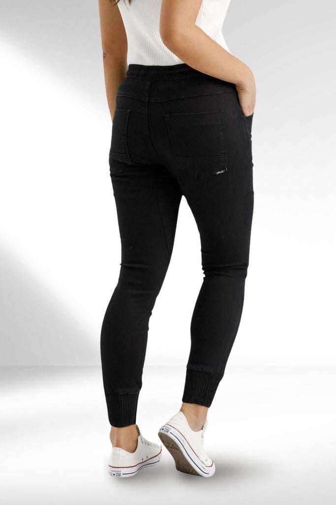 Home-Lee Weekender Jeans Jet Black From BoxHill
