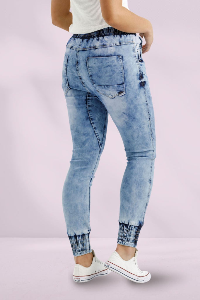 Home Lee Weekender Jeans Snow Wash From BoxHill