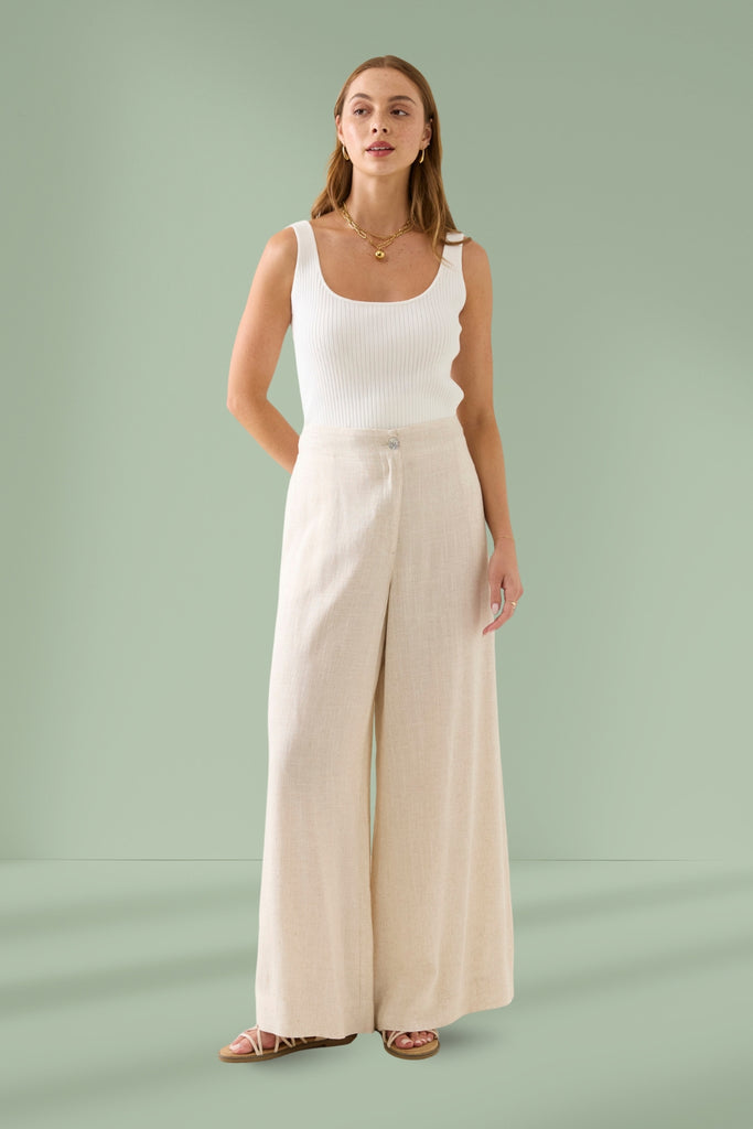 Isle of Mine Ingrid Pants Canvas From BoxHill