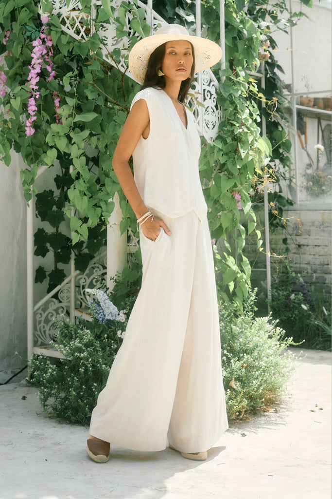 Isle of Mine Ingrid Pants Canvas From BoxHill