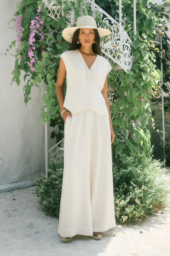 Isle of Mine Ingrid Pants Canvas From BoxHill