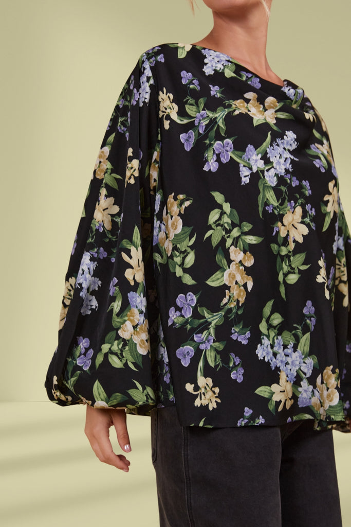 Isle of Mine Maia Cowl Top Celestial From BoxHill