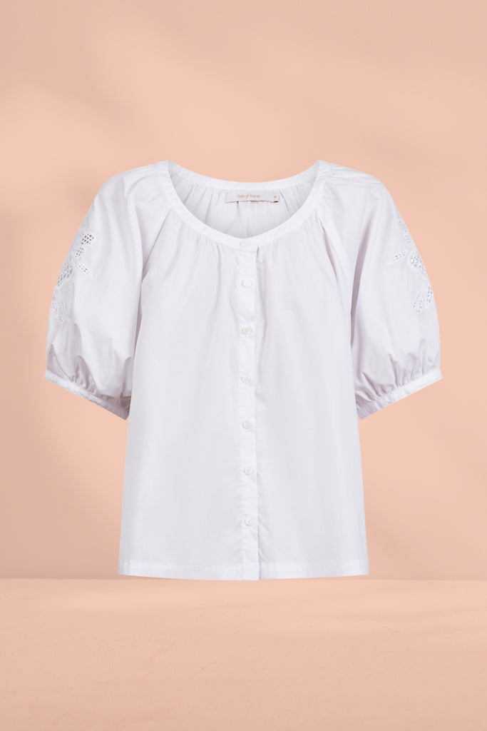 Isle of Mine Nilsa Button Top Lotus From BoxHill