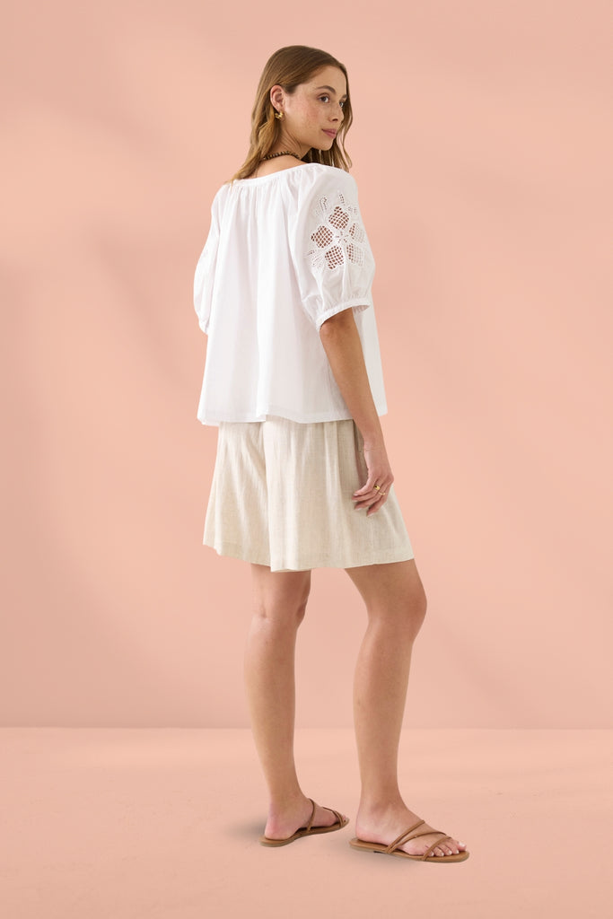 Isle of Mine Nilsa Button Top Lotus From BoxHill