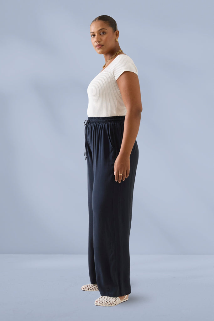 Isle of Mine Oline Pants Navy From BoxHill