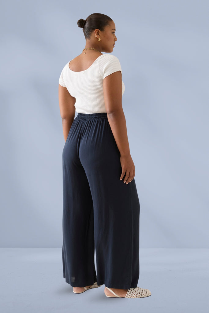 Isle of Mine Oline Pants Navy From BoxHill