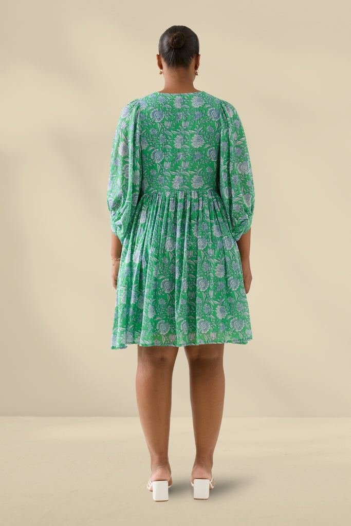 Isle of Mine Wilma Dress Green From BoxHill