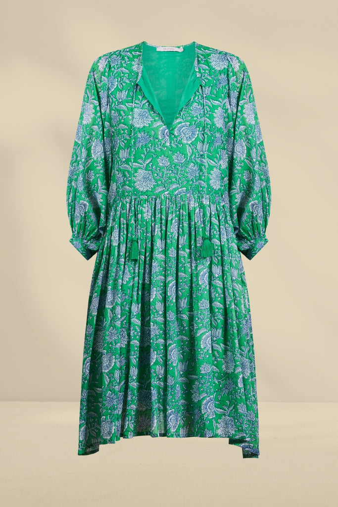 Isle of Mine Wilma Dress Green From BoxHill