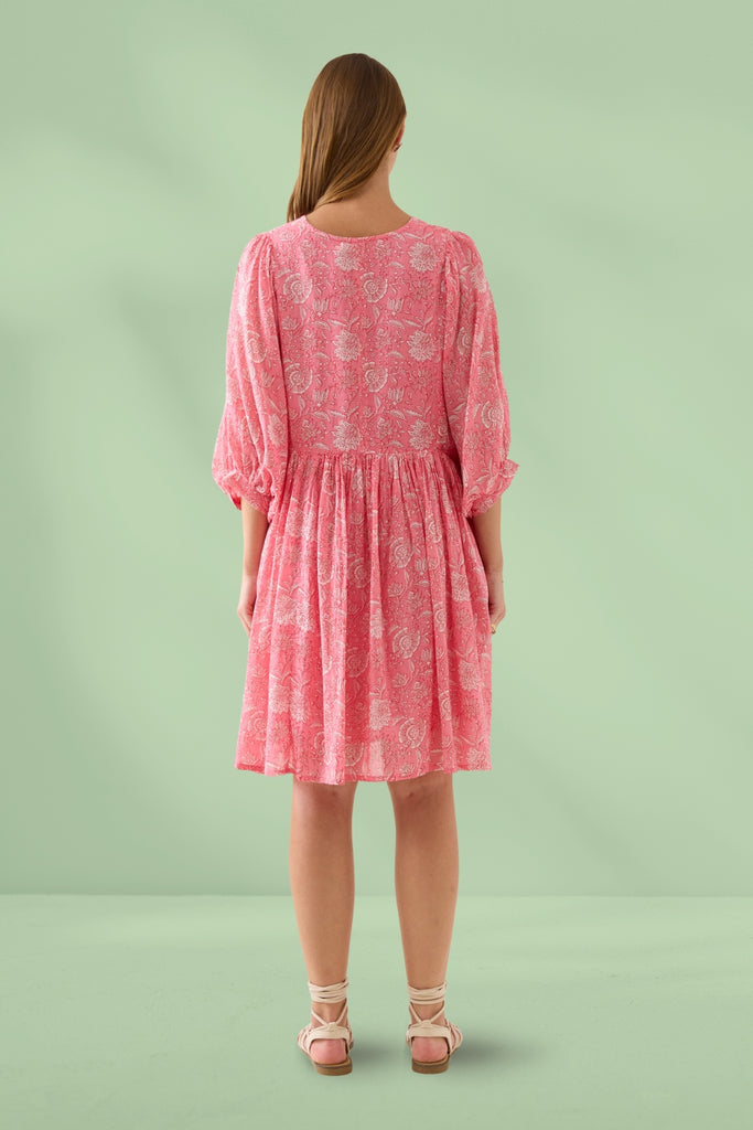 Isle of Mine Wilma Dress Pink From BoxHill