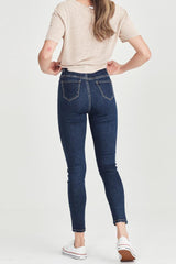 Junkfood Jeans Bowie Ankle Grazer Indigo Jeans From BoxHill
