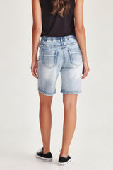 Junkfood Jeans Pearl Shorts Blue From BoxHill